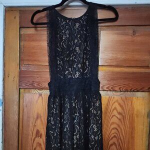 RAGA black lace party dress size XS